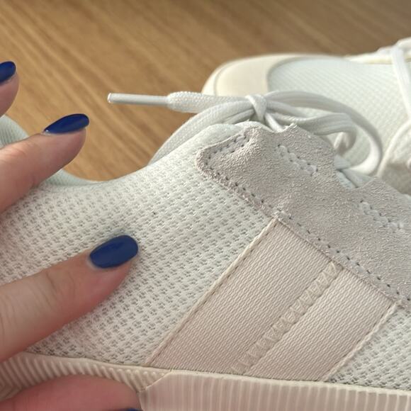 Sorel White and Cream Women's Sneakers - Picture 13 of 15